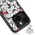 Disney Minnie Mouse Red Color Pop Face Pattern iPhone 15 Kickstand Case